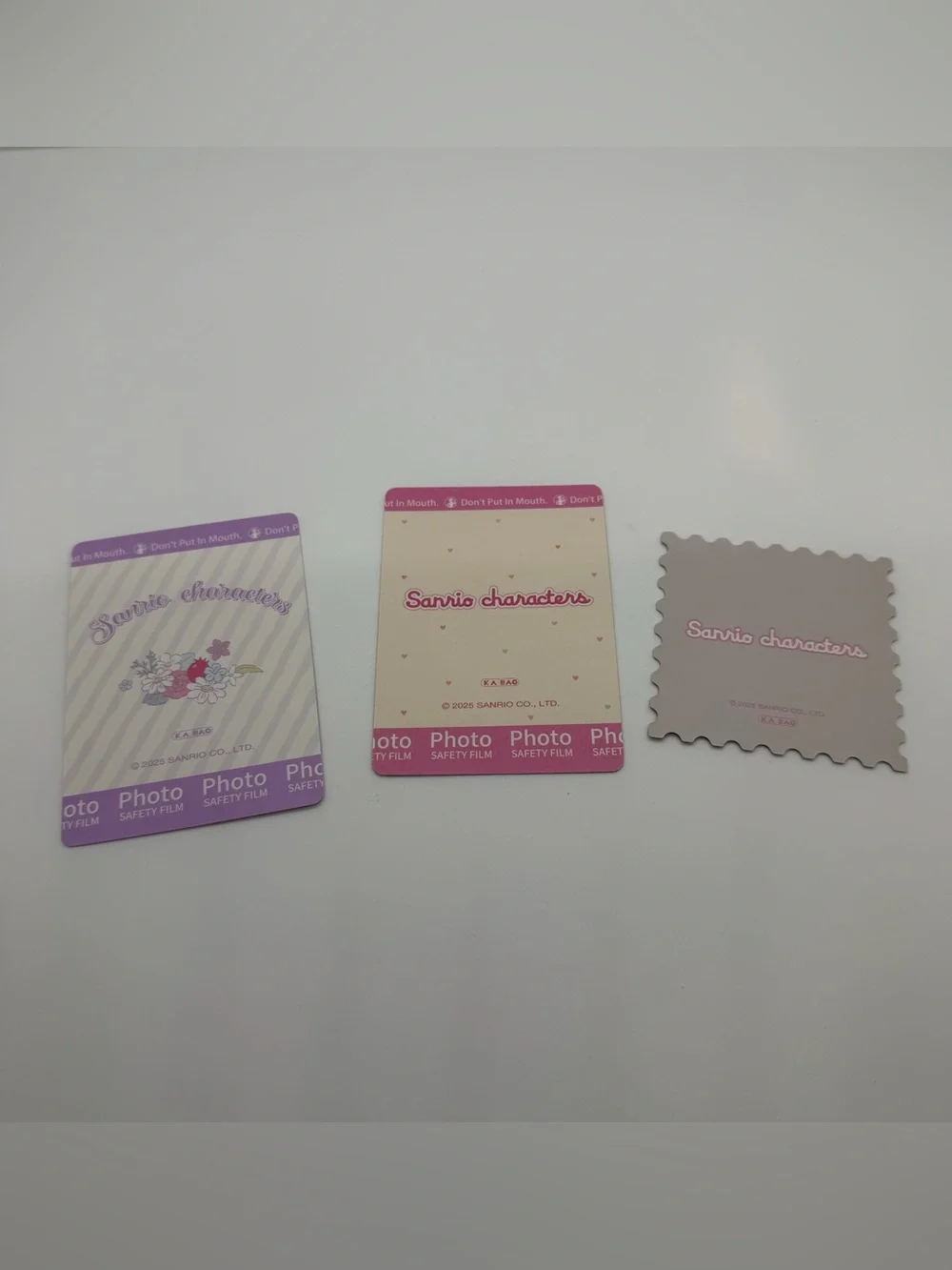 Sanrio My Melody & Friends Card Trio - Pink, Purple, Mauve